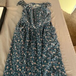 Aeropostale Blue Floral Dress